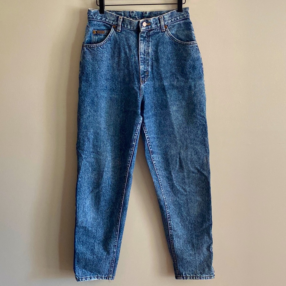 VINTAGE Riders by Lee • high rise denim straight leg jeans